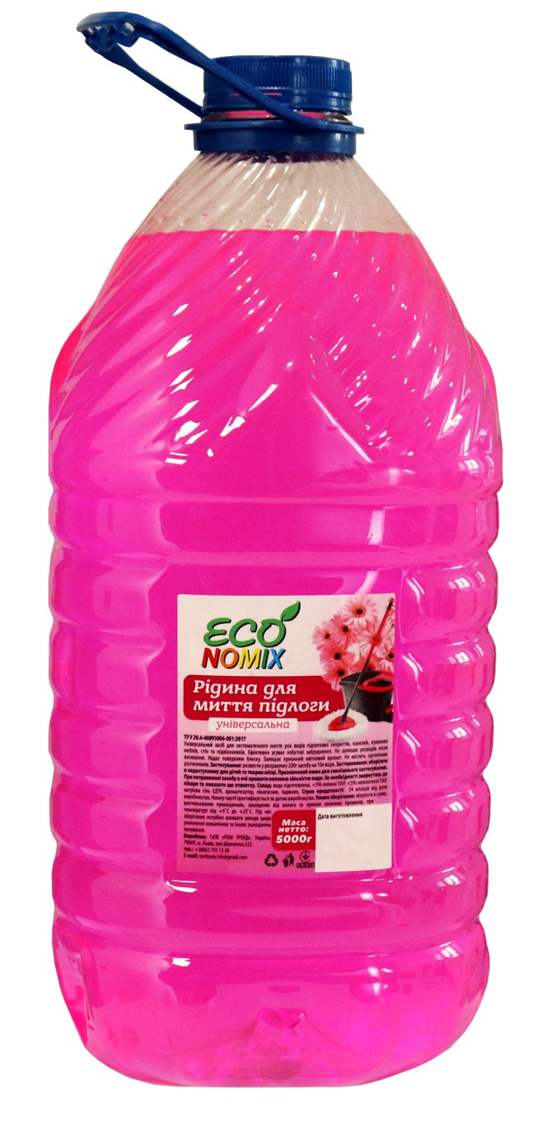 Рідина для миття підлоги універсальна ECONOMIX 5л